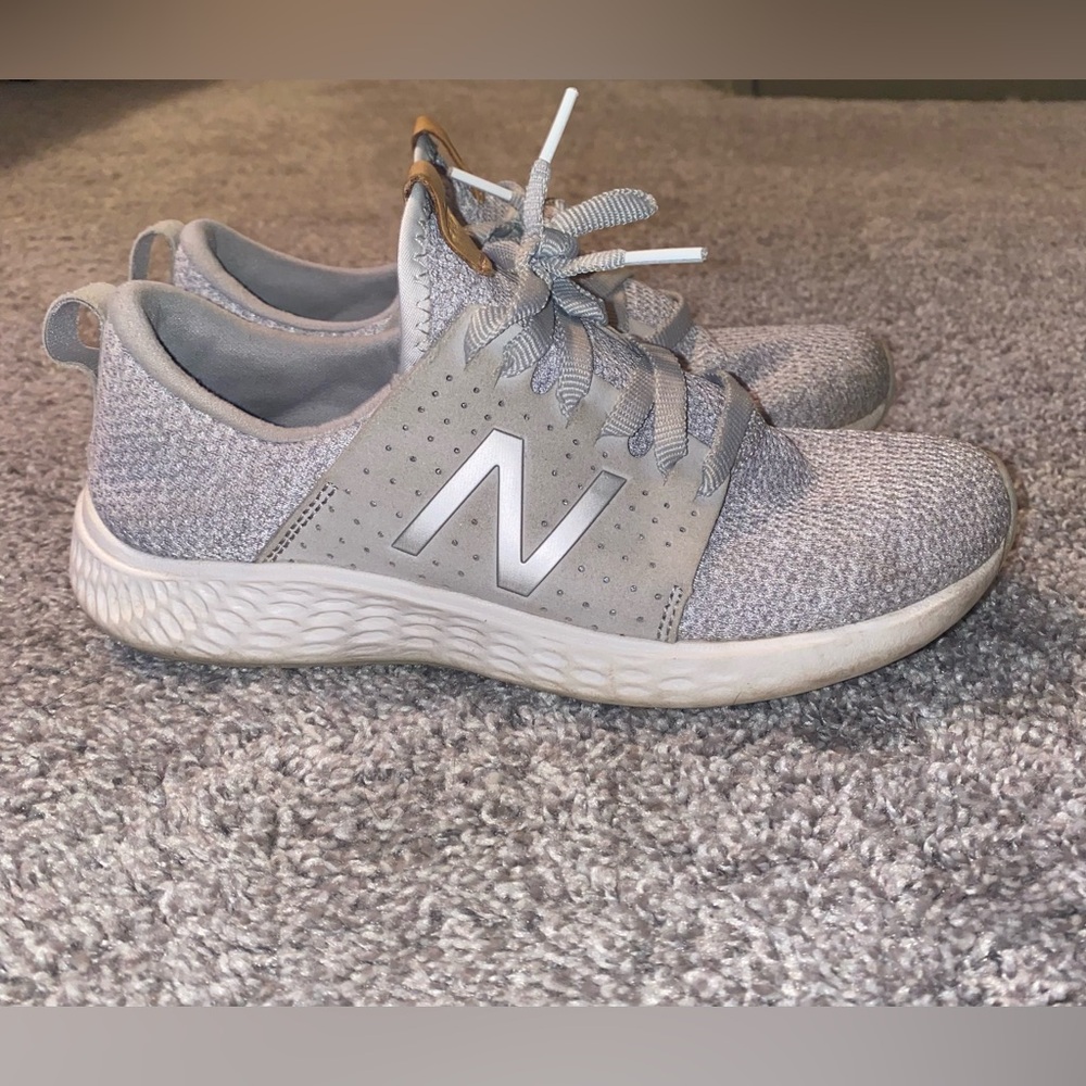New Balance Gray Athletic Shoes